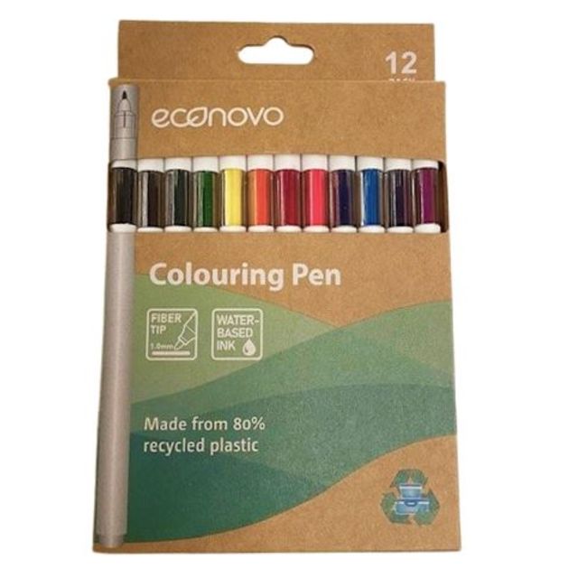Econovo - Marqueurs de couleurs assorties