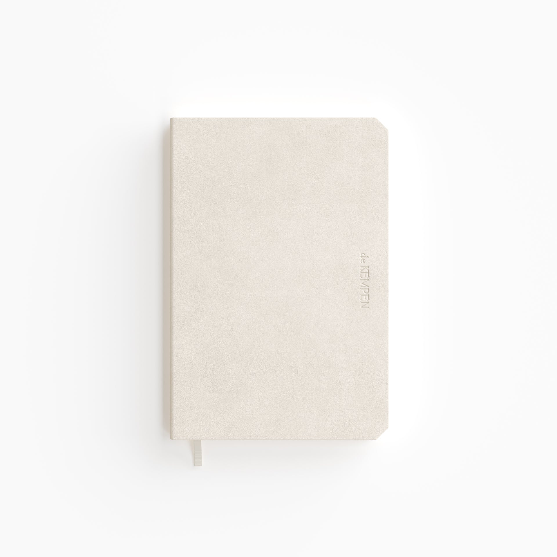 De KEMPEN - Carnet Coton Vanille 110x160mm vierge 160 pages 90gr blanc