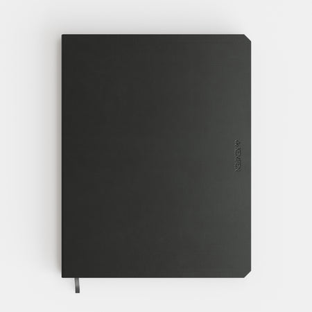 De KEMPEN - Carnet Ashblack 171x220mm ligne 192 pages 90gr noir
