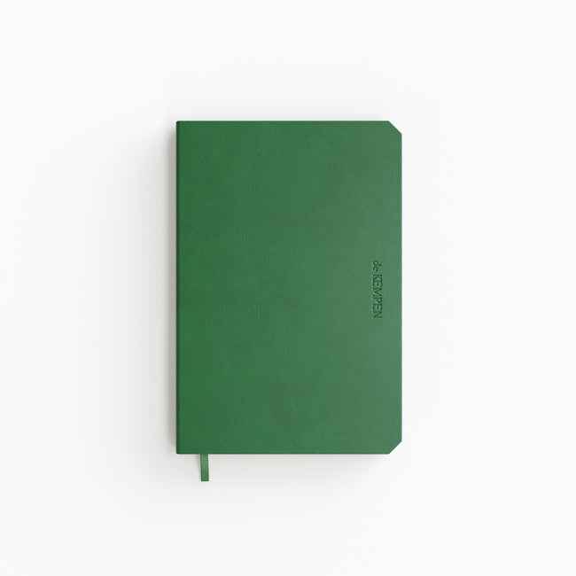 De KEMPEN - Carnet Origin 110x160mm ligne 160 pages 90gr vert