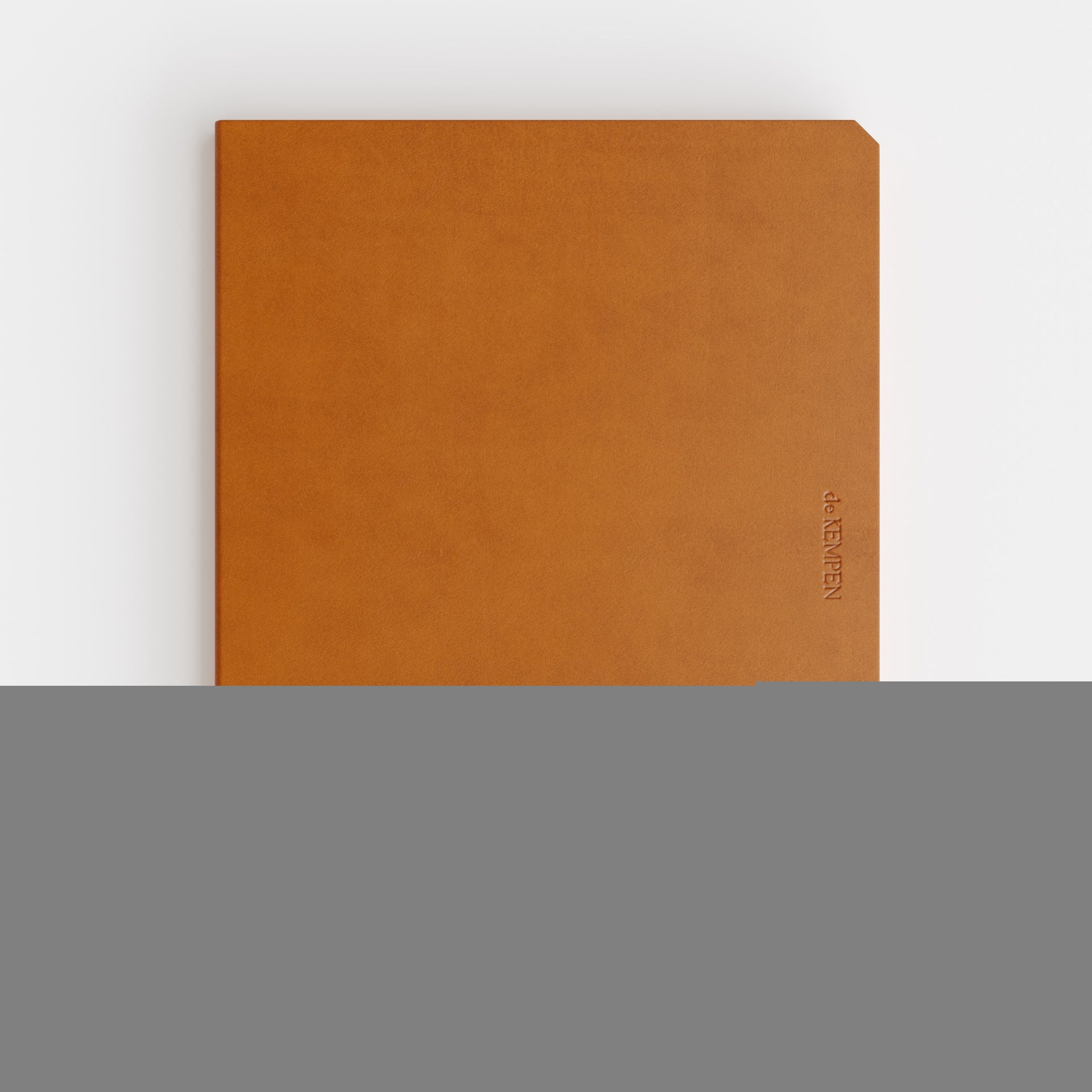 De KEMPEN - Carnet Atlas 171x220mm vierge 192 pages 90gr marron
