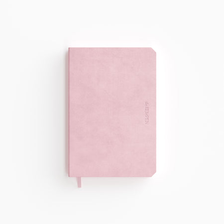 De KEMPEN -  Notbk  brut 110x160 blanco 160pag roze