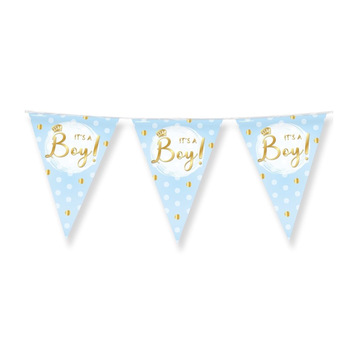 Office -  Party flags foil it's a boy!