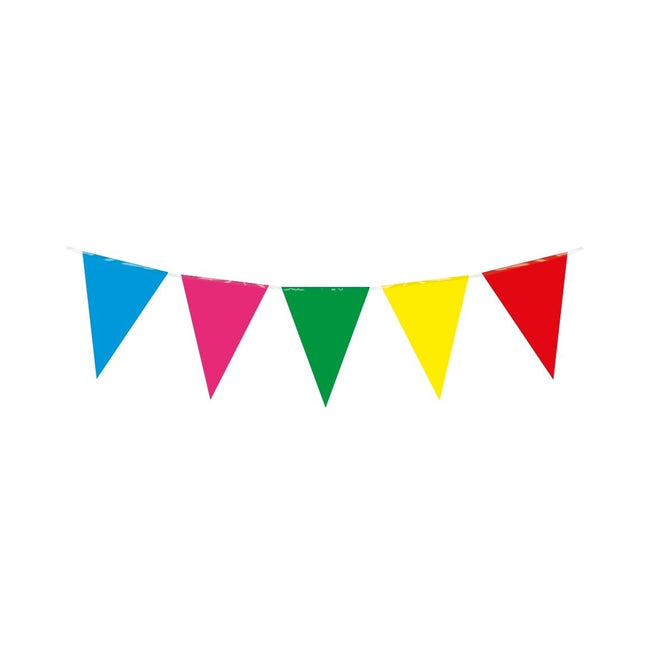 Office -  Party flag pe multi colour | 6 stuks