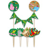 Bruna Office -  Cake decoratie Jungle 9 stuks
