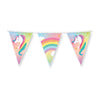 Bruna Office -  Vlaggenlijn Unicorn folie 10 meter | 6 stuks
