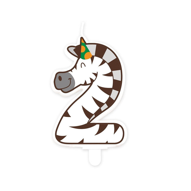 Office -  Jungle candle 2 zebra