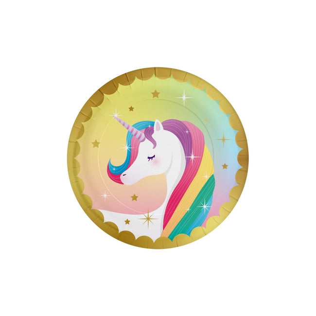 Office -  Plates unicorn | 6 stuks