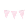Bureau Bruna - Drapeau de fête en aluminium rose bébé