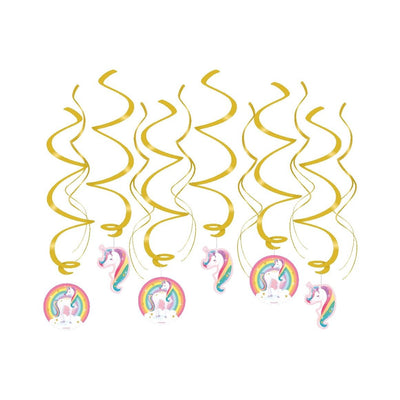 Bureau Bruna - Décorations tourbillon Licorne | 6 pièces