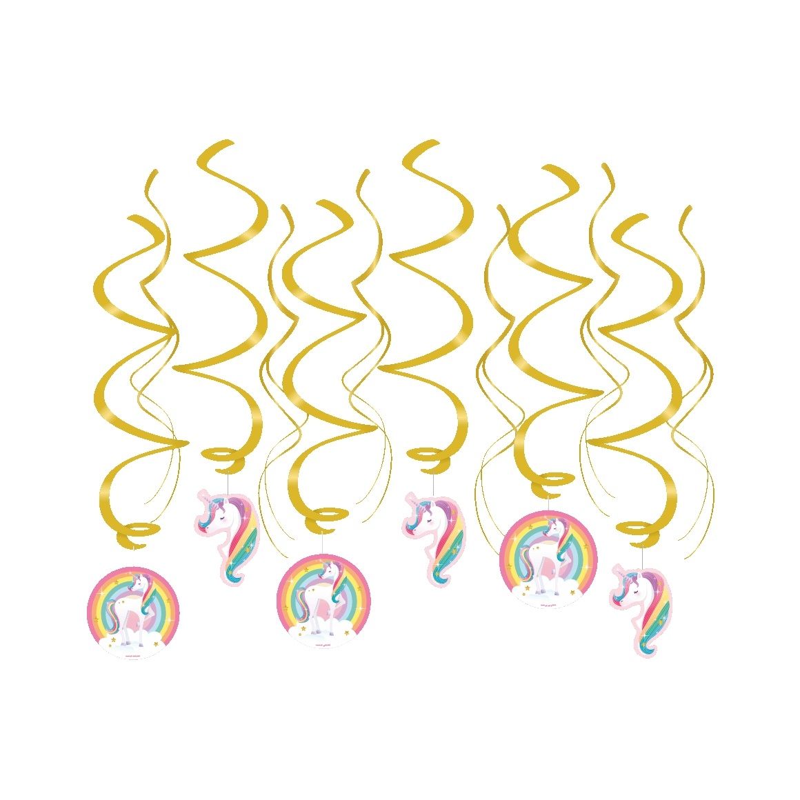 Office -  Swirl decorations unicorn