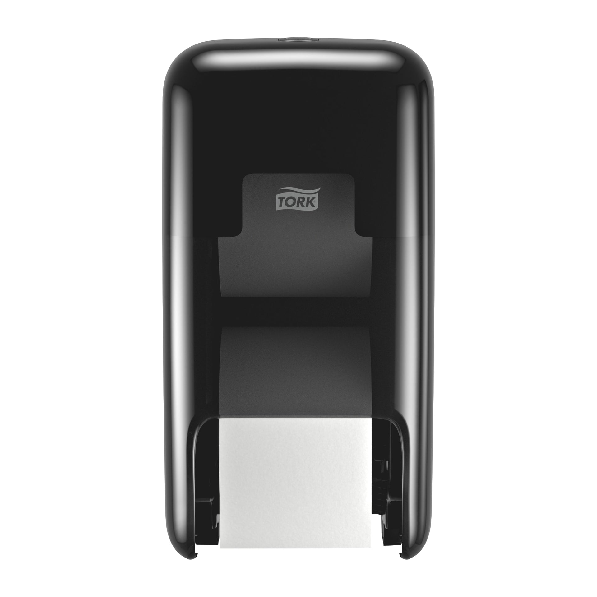 Tork -  Toiletpapierdispenser t7 verticaal duo zwart