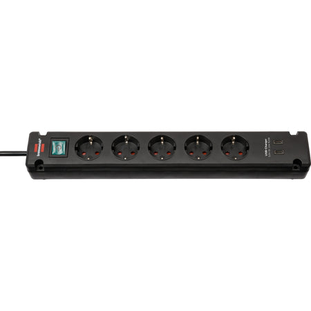 Brennerstuhl - Multiprise Bremounta 5 prises dont 2 USB C 3 mètres..