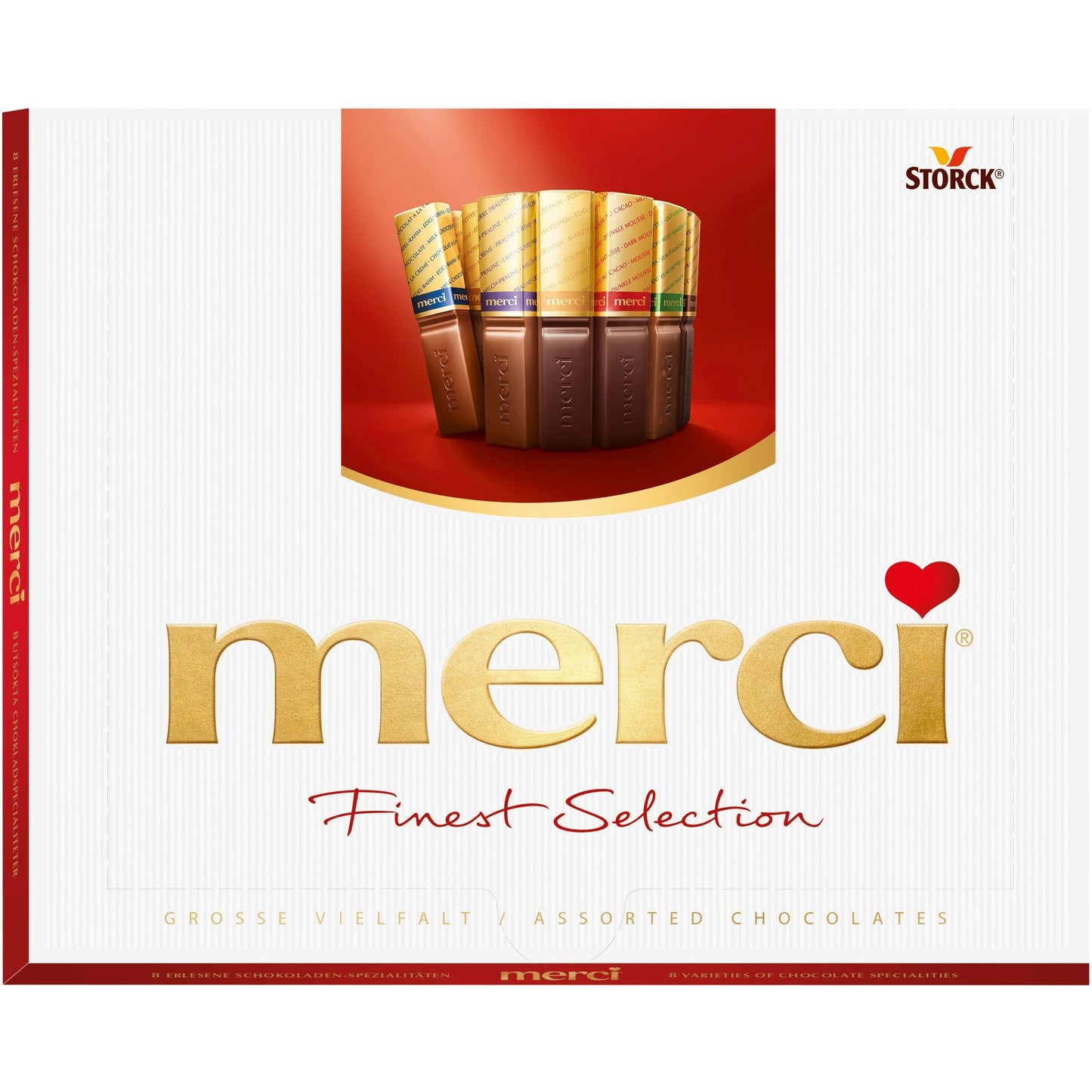 Merci - Chocolat la plus belle sélection 250gr | 10 pièces
