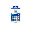 Epson - Recharge encre 113 eco tank noir + 3 couleurs