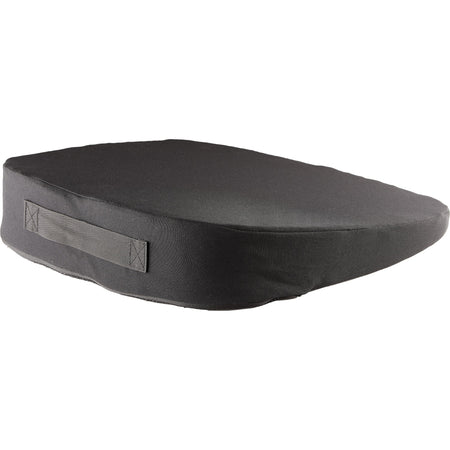 Fellowes -  Bta Wedge Seat Cushion With Coccyx Cut Out For Chair Black 100119849 Zwart Stoelkussen