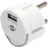 Brennenstuhl -  Stopcontactadapter USB A 2.4A wit