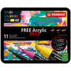 Stabilo -  Acrylmarker Free Acrylic ter Kit assorti 11 stuks