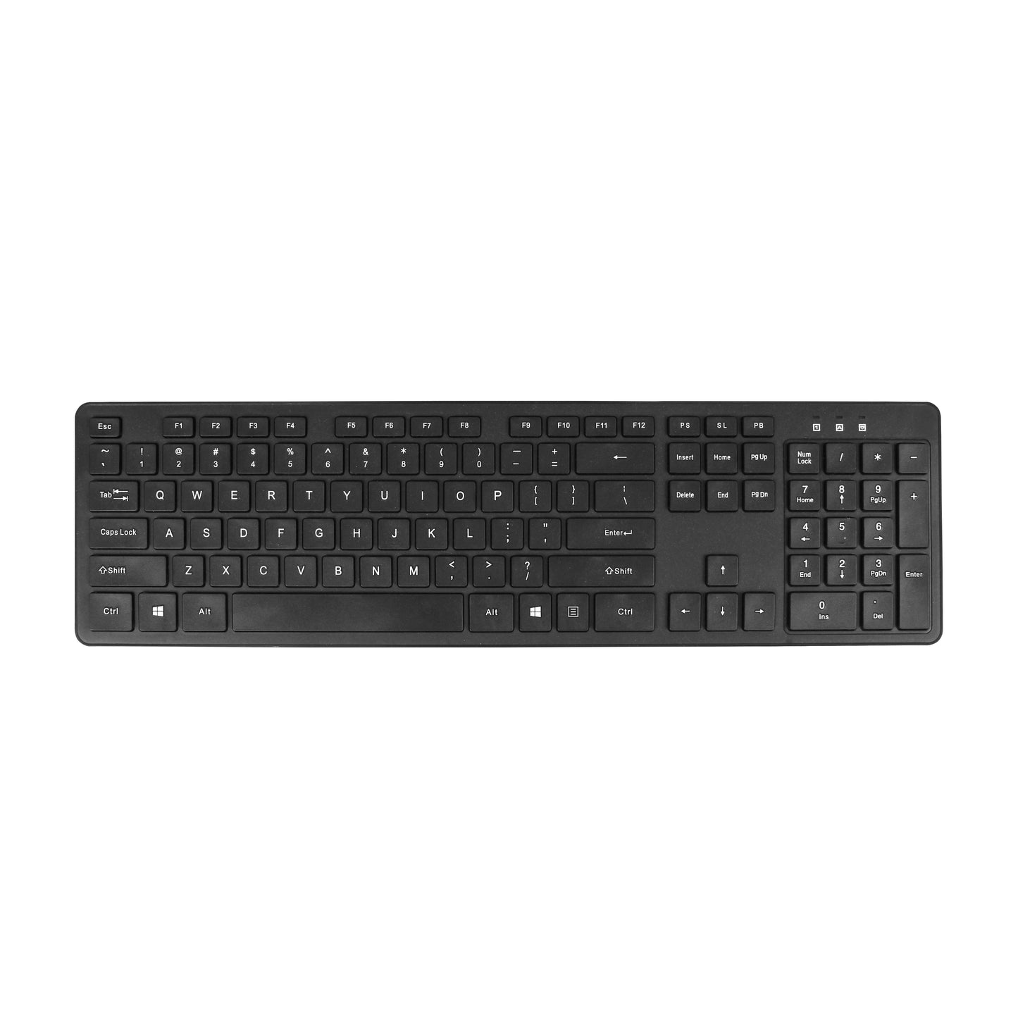 Quantore - Clavier qwerty sans fil usb-a noir | 30 pièces
