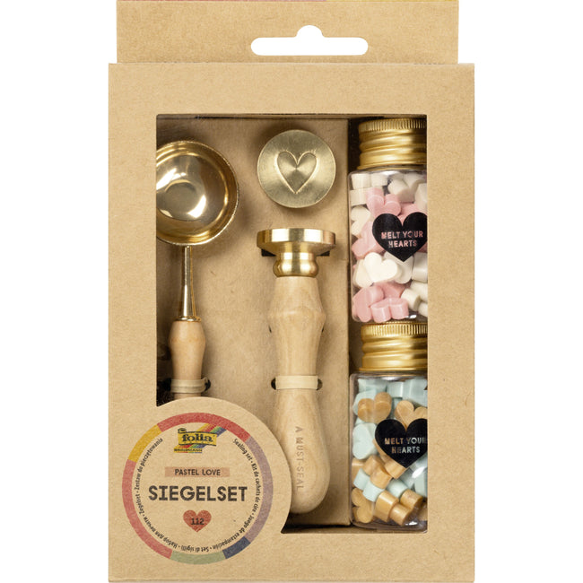 Folia Paper - Wachsset Folia Pastel Love