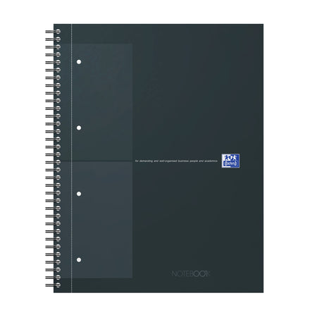 Oxford -  Spiraalblk oxf international notebk a4+ rt 5x5 zw | 5 stuks