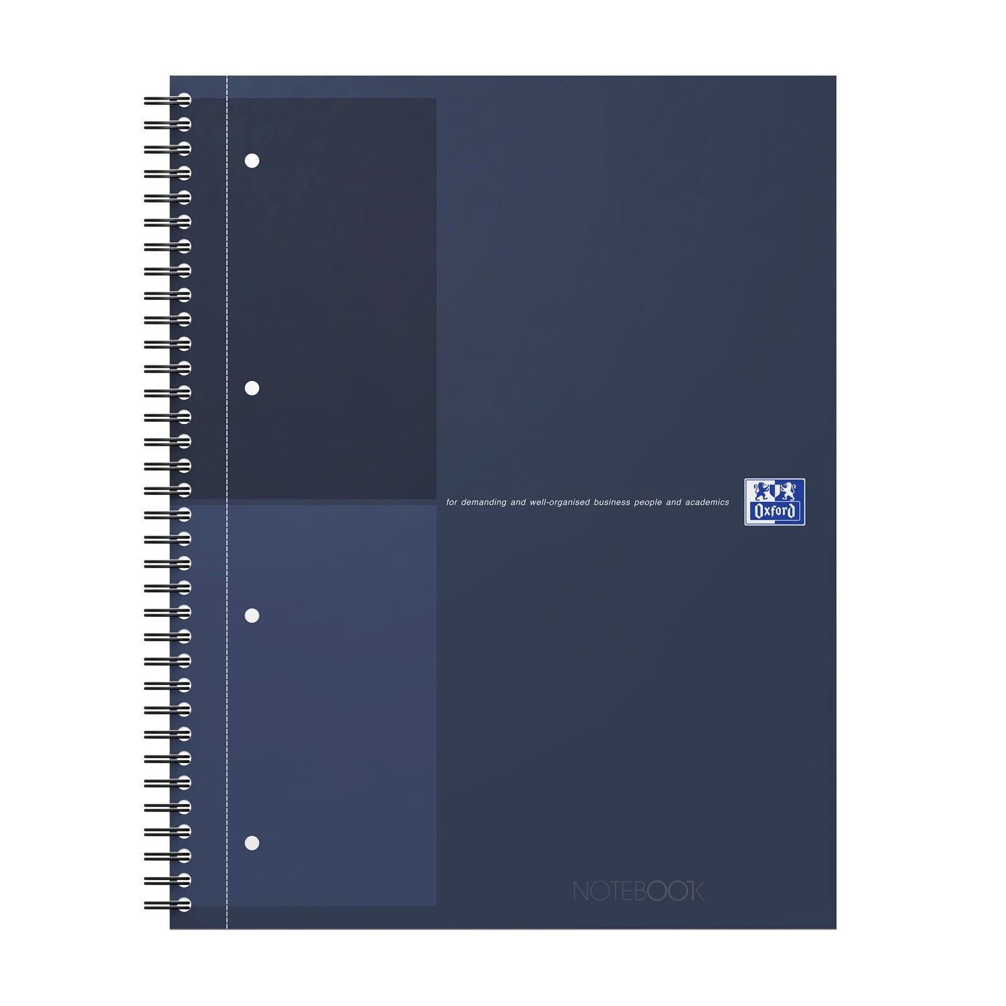 Oxford – Spiralblock Oxf International Notebk A4+ Line Blau