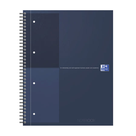 Oxford -  Spiraalblk oxf international notebk a4+ lijn blauw
