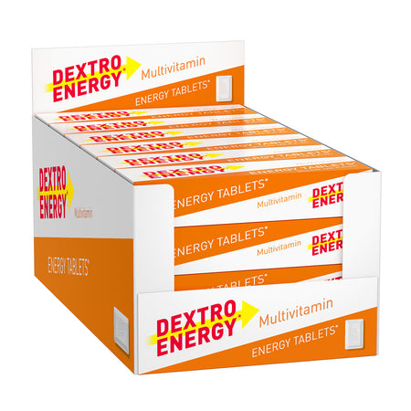Dextro Energy - Energietabletten Multivit-Packung 50 gr | 24 Stück