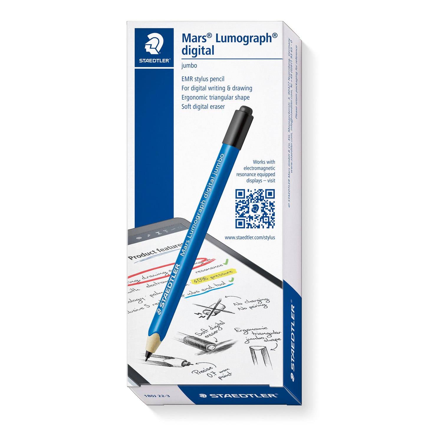Staedtler - Bleistift-Lumograph Digital Jumbo