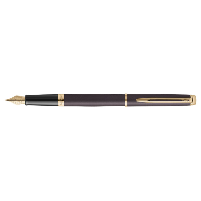 Waterman -  Vulpen hemisp fashion gt f metallic zwart