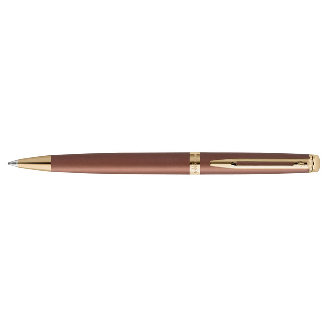 Waterman - Stylo bille hemisp fashion gt m cuivre métallisé