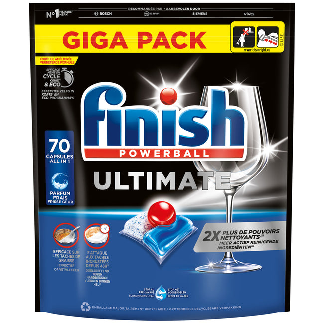 Finish -  Vaatwastabletten  e regular 70