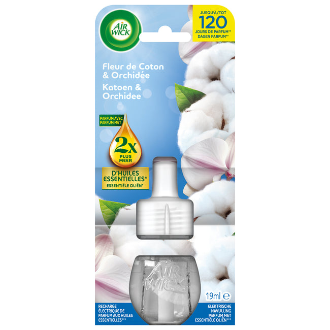Airwick - Désodorisant elc coton f recharge 19ml