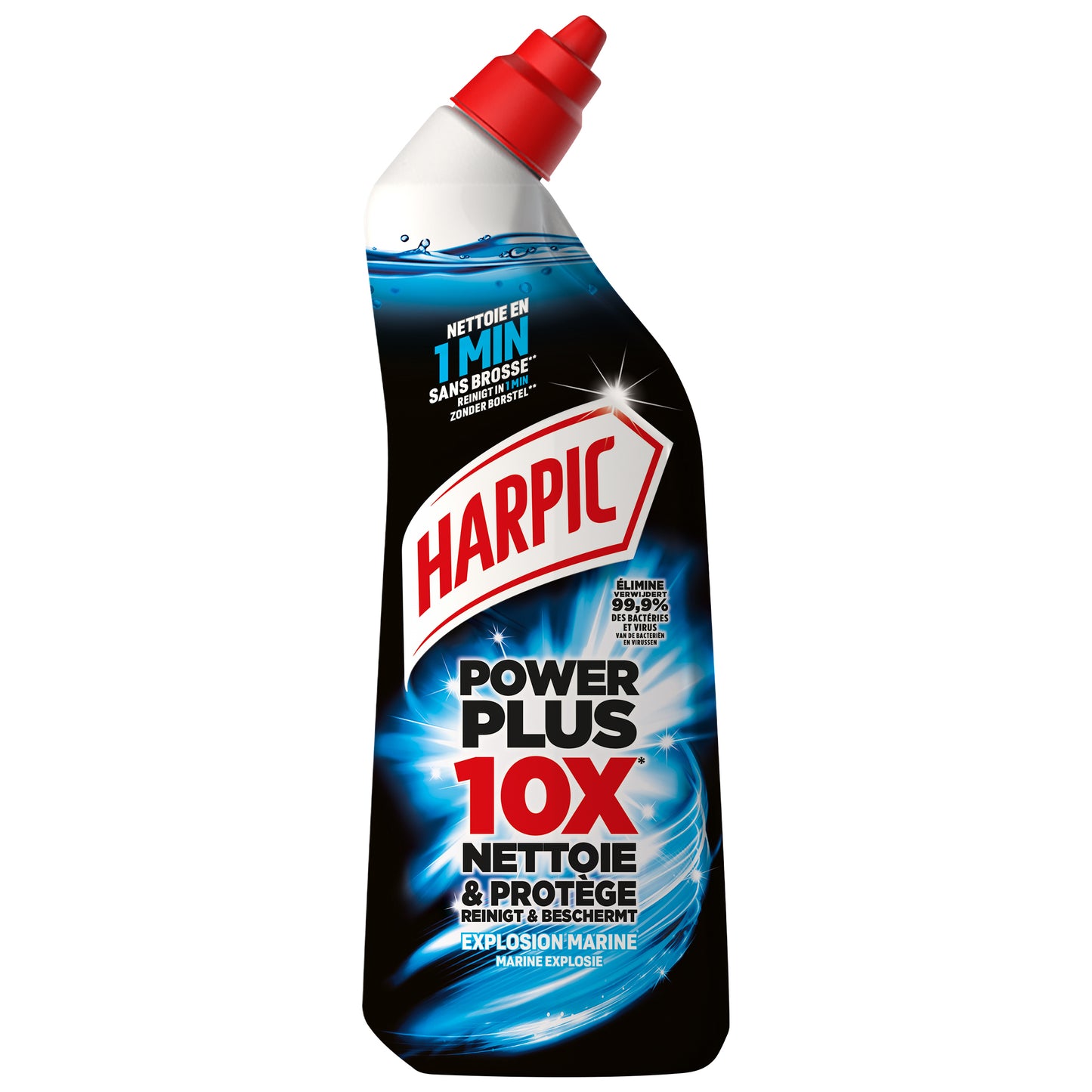 Harpic - Nettoyant WC PowerPlus Marine 750ml