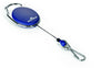 Durable -  Afrolmechanisme  style karabijnhaak blauw | 5 stuks