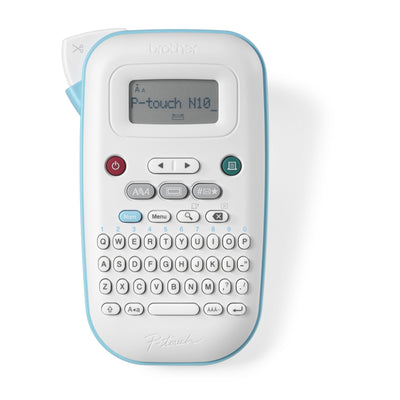 Brother - Imprimante d'étiquettes P-touch Btag PT-N10 portable qwerty 12mm blanc | 3 pièces