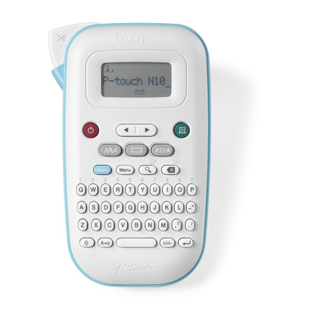 Brother - Etikettendrucker P-touch Btag PT-N10 tragbar qwerty 12mm weiß | 3 Stück