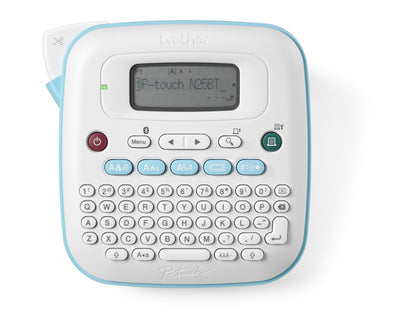 Brother - Imprimante d'étiquettes ptouch btag ptn25bt blanc | 3 pièces