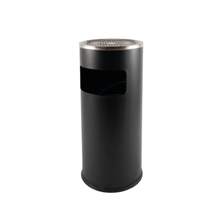 BRASQ - Poubelle avec cendrier 11 litres at500 noir