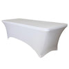 BRASQ - Jupe de table 183x76x74cm blanc
