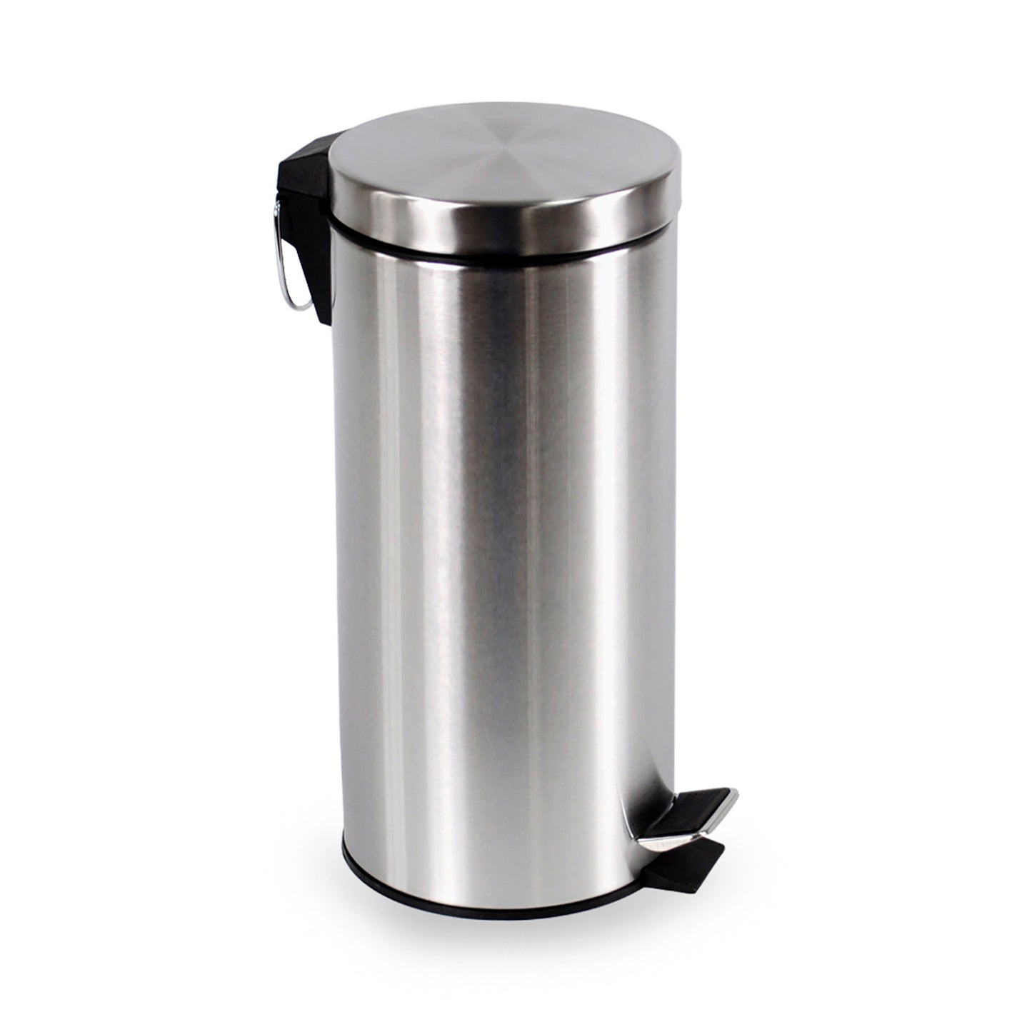 BRASQ - Poubelle à pédale 30 litres inox