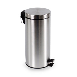 Brasq -  Pedaalemmer  30 liter rvs