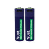 Trust - Batterie USB-C rechargeable AA 2 pièces