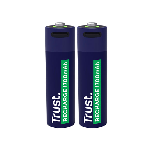 Trust - Batterie USB-C wiederaufladbar AA 2 Stück