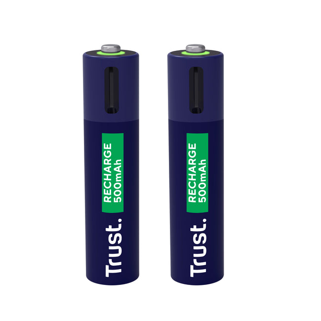 Trust -  Batterij USB-C oplaadbaar AAA 2 stuks