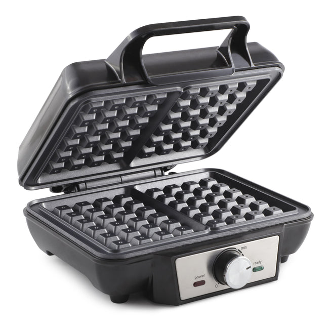 Tomado -  Wafelijzer voor 2 wafels zwart