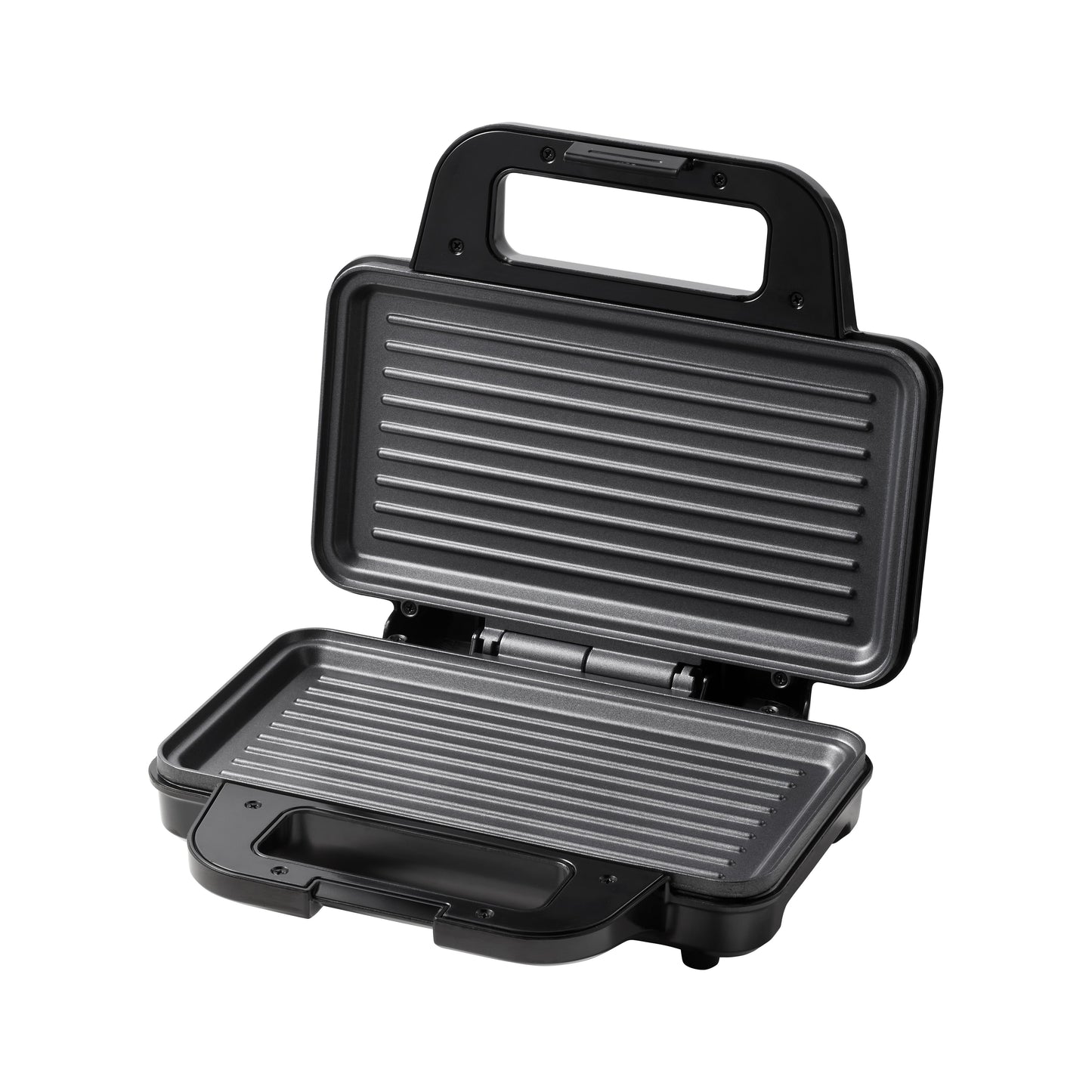 Tomado -  Panini grill zwart rvs