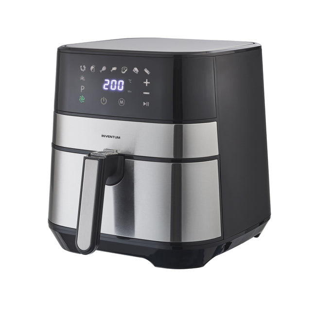 Inventum - Airfryer 5 Liter schwarzer Edelstahl