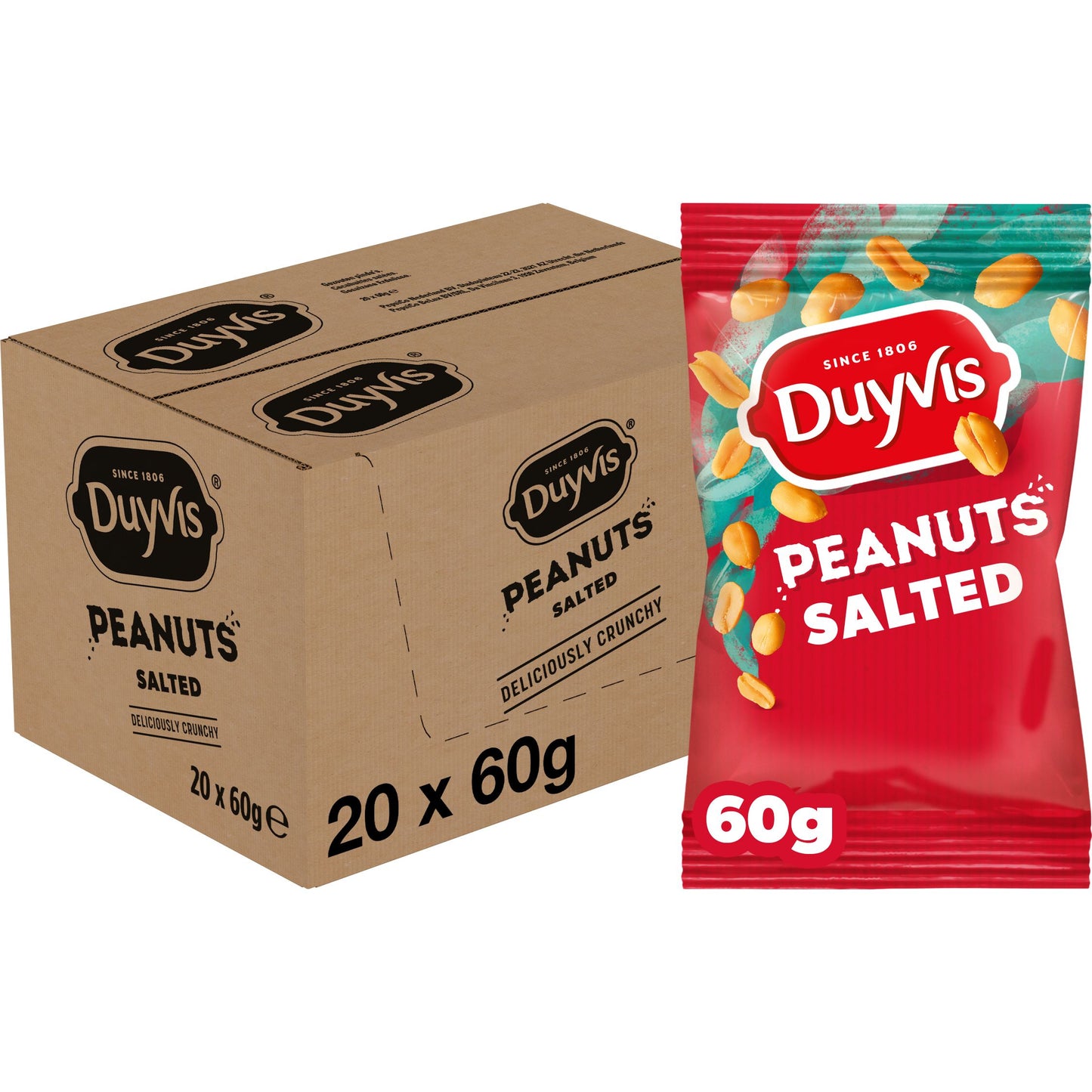 Duyvis - Cacahuète salée sachet 60gr
