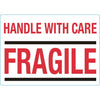 IEZZY - Etiquette d'avertissement à manipuler avec soin fragile 100mmx70mm 500pcs | 10 pièces